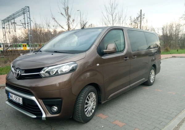 Toyota ProAce cena 95900 przebieg: 151500, rok produkcji 2017 z Kutno małe 29